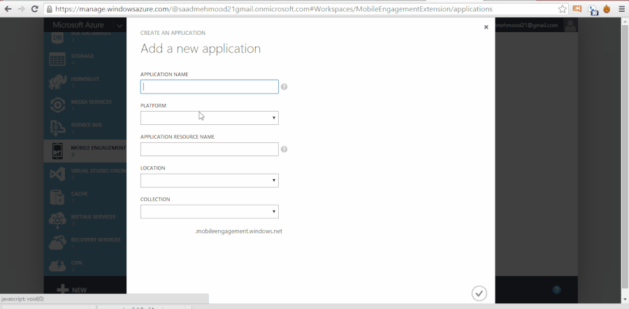 Mobile Engagement Application 